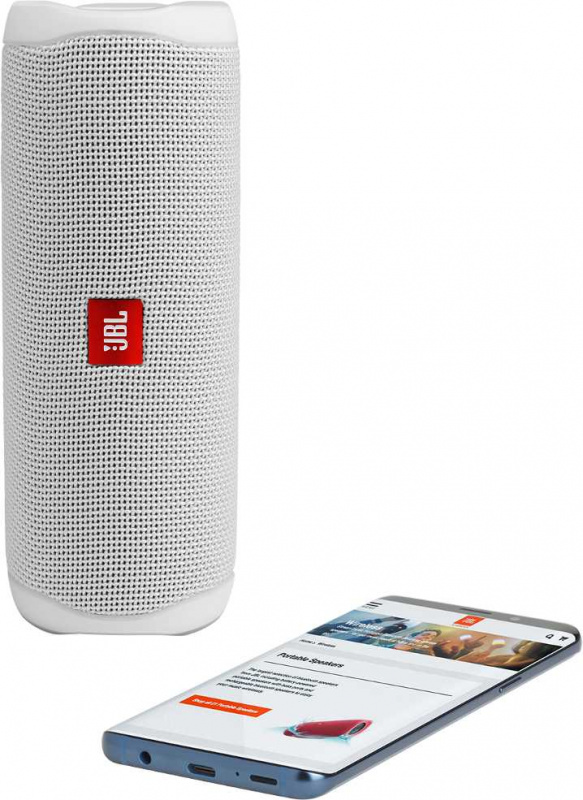 Портативная колонка JBL Flip 5 Белая