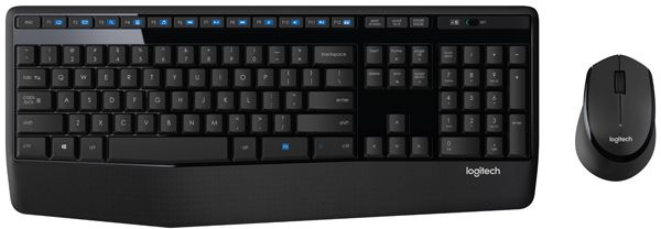 Клавиатура и мышь Logitech MK345 Черная