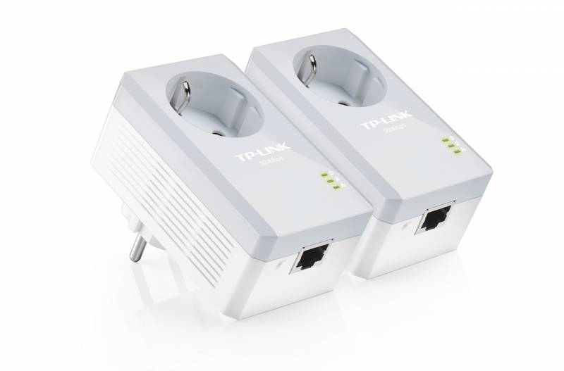 Комплект адаптеров Powerline TP-Link TL-PA4010P KIT AV600