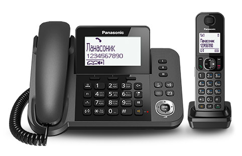 Радиотелефон Panasonic KX-TGF310 Серый