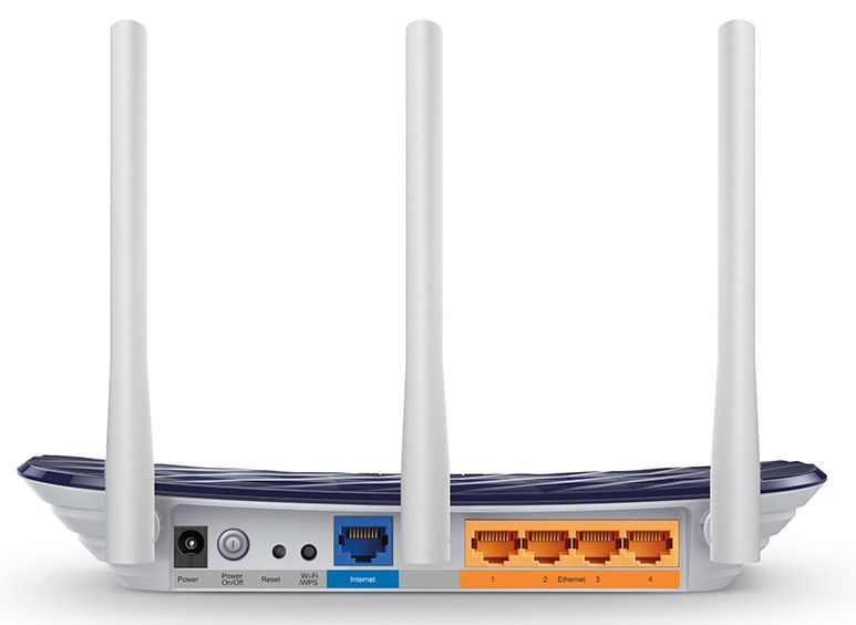 Роутер Wi-Fi TP-Link Archer C20(RU) Черный