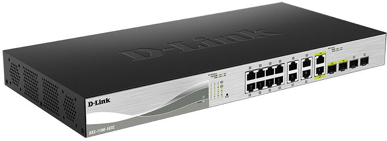 Коммутатор D-Link DXS-1100-16TC A1A 12x10G 2SFP+ настраиваемый