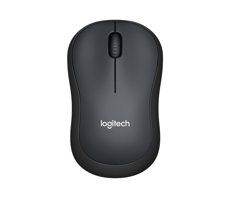 Мышь Logitech M220 оптическая беспроводная USB Темно серая