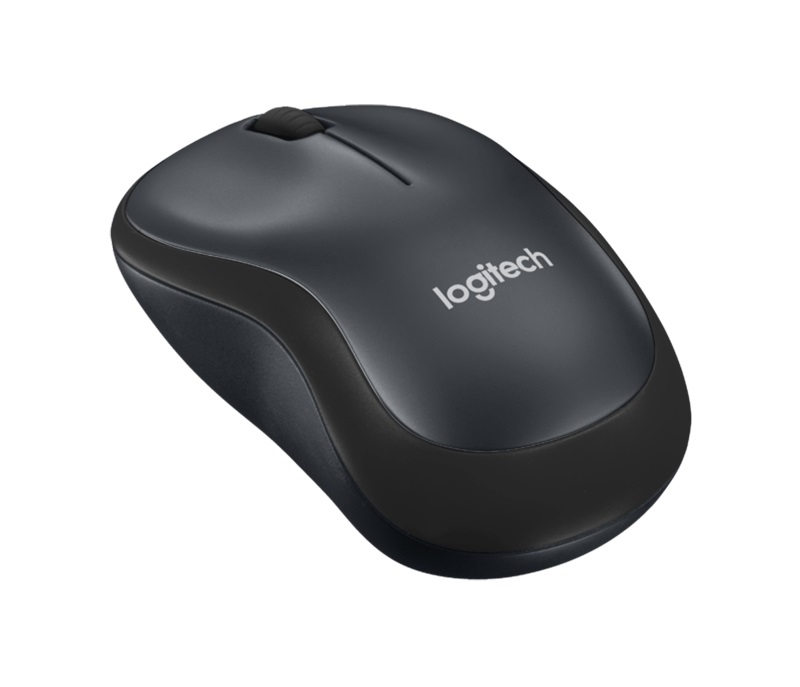 Мышь Logitech M220 оптическая беспроводная USB Темно серая