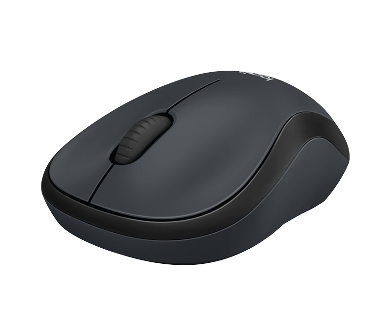 Мышь Logitech M220 оптическая беспроводная USB Темно серая