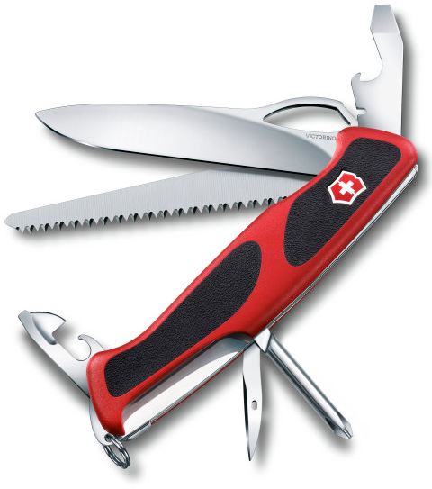 Нож многофункциональный Victorinox RangerGrip 78 12 функций Красный