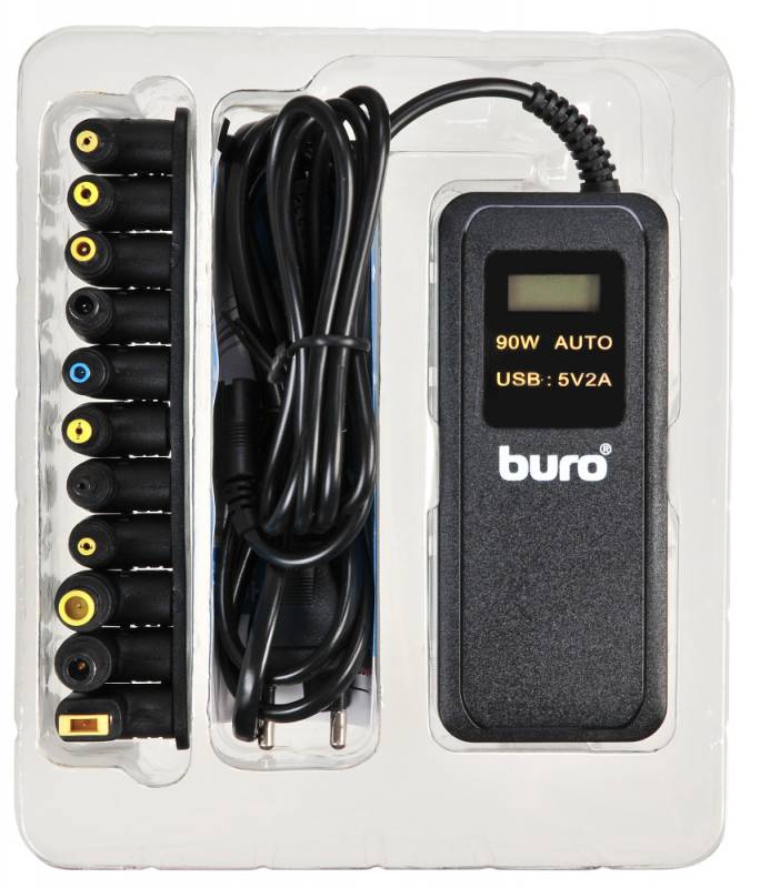 Блок питания Buro BUM-0065A90 автоматический 90W