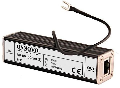 Грозозащита Osnovo SP-IP 100 ver2