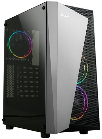 Компьютерный корпус Zalman S4 PLUS BLACK Черный