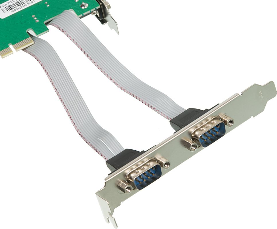 Контроллер PCI-E Asia PCIE WCH 2S1P LP