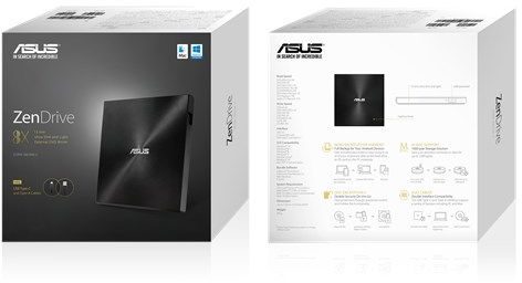 Оптический привод Asus DRW-08U9M-U BLK G AS