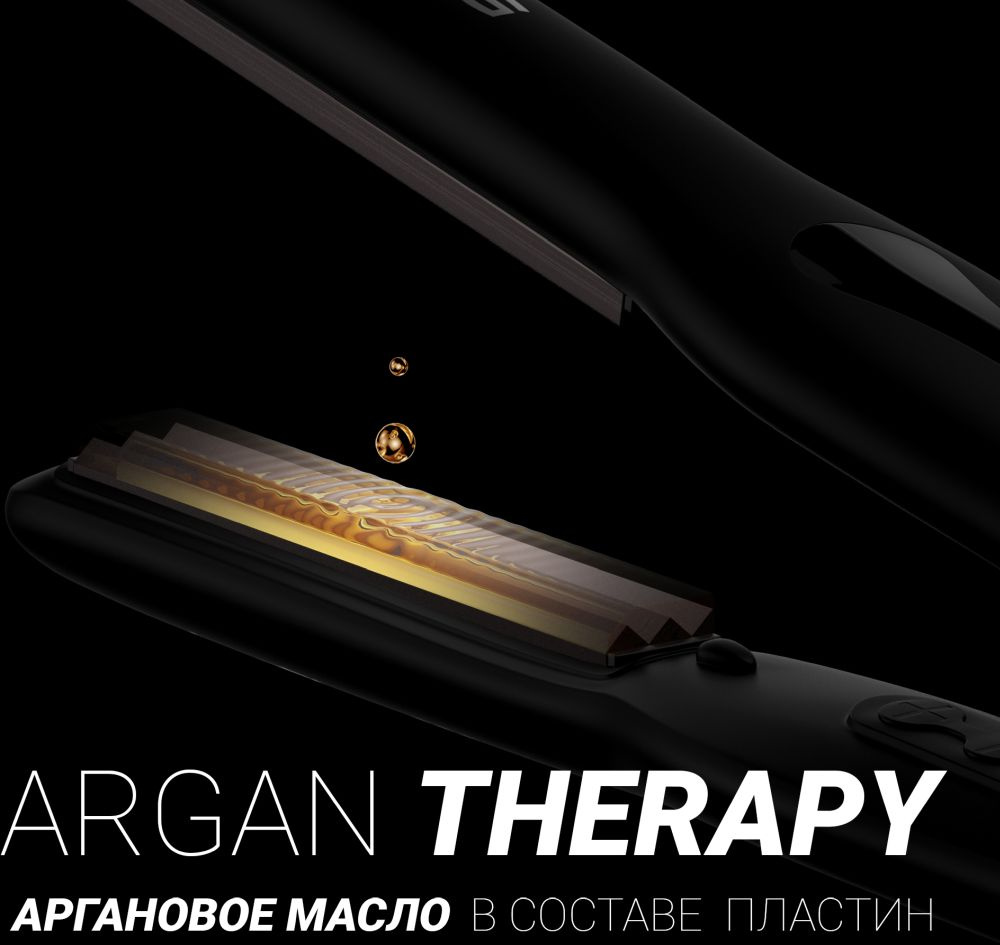 Щипцы Polaris PHSZ 1309TAi Argan Therapy PRO Черные