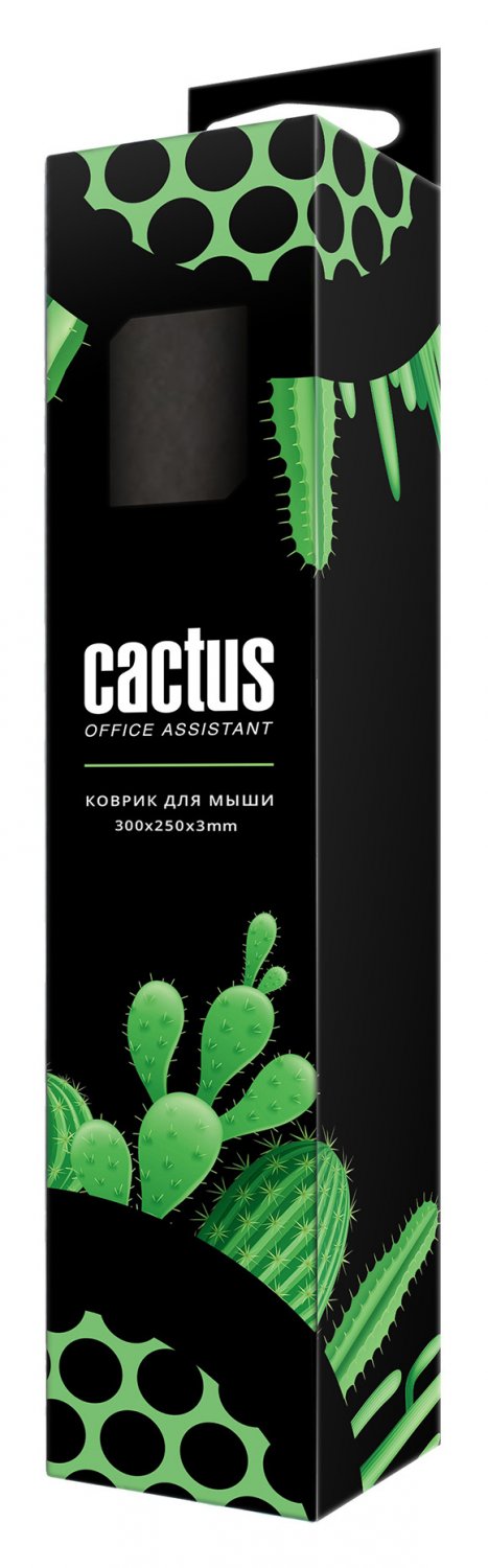 Коврик для мыши Cactus CS-MP-D01M Черный