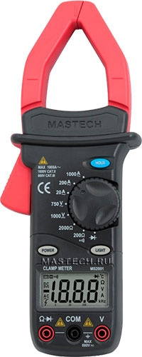 Клещи токоизмерительные Mastech MS2001 13-1307