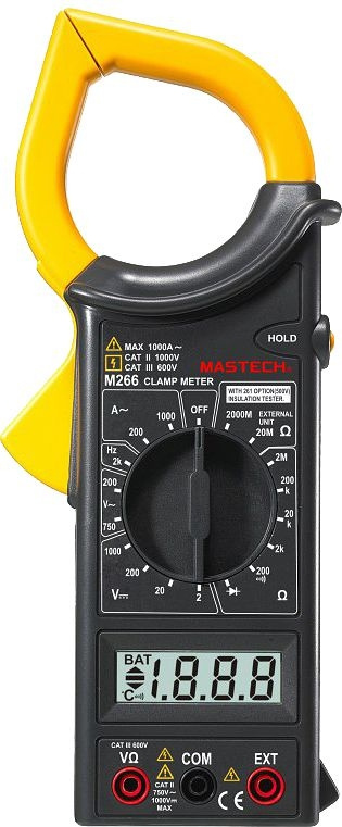 Клещи токоизмерительные Mastech M266F 13-1304