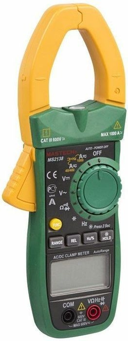 Клещи токоизмерительные Mastech MS2138 13-1311