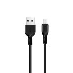 Кабель USB MicroUSB Hoco X20 1м Черный