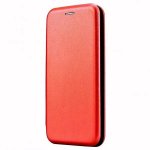 Чехол книжка для Huawei P40 Lite Fashion Case Красный