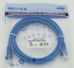 Патч-корд cat5E molded RJ-45 (m)-RJ-45 (m) 3м Синий