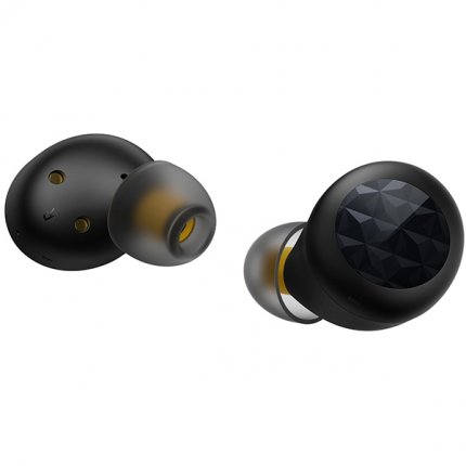 realme black earbuds