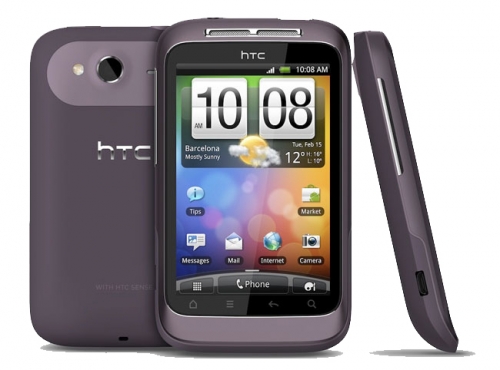 HTC Wildfire S Purple