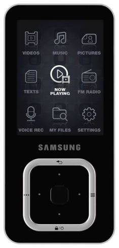 Samsung YP-Q3A 4Gb Black