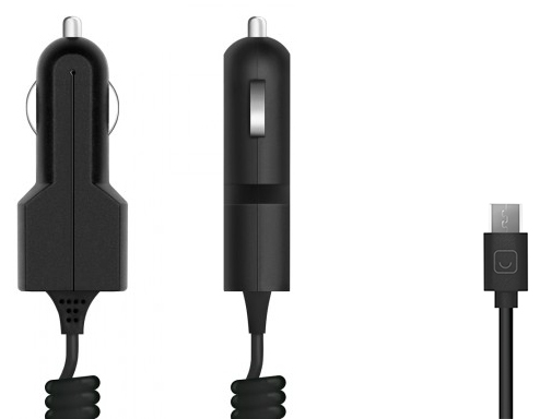 Автомобильное зарядное устройство Primeline microUSB 1A Black (2202)