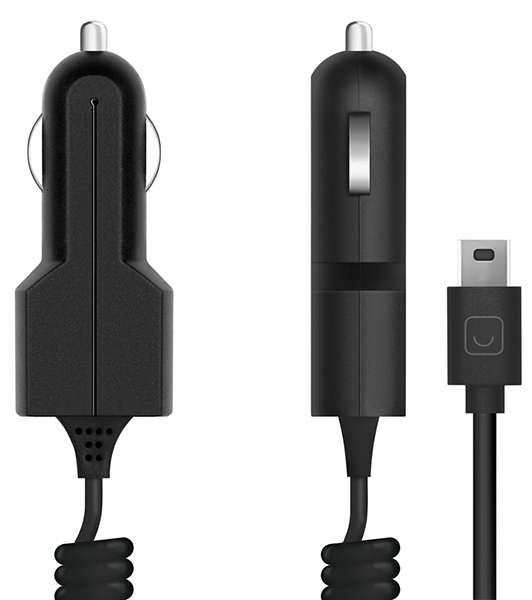 Автомобильное зарядное устройство Primeline miniUSB 1A Black (2203)