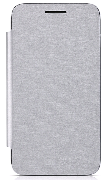 Чехол книжка для Alcatel Pixi 3(5) 5015X FlipCover G5015-3SALFCG Silver