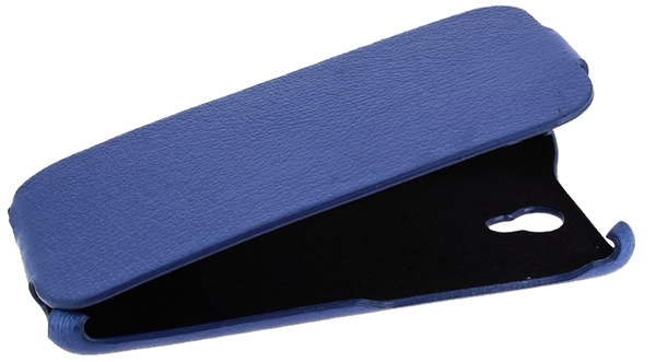 Чехол книжка для Microsoft Lumia 640 XL Armor Case Slim синий