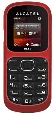 Alcatel OT-217D Deep Red