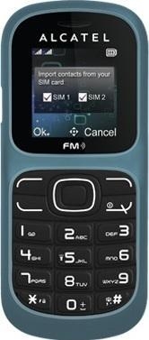 Alcatel OT-217D Grey Blue