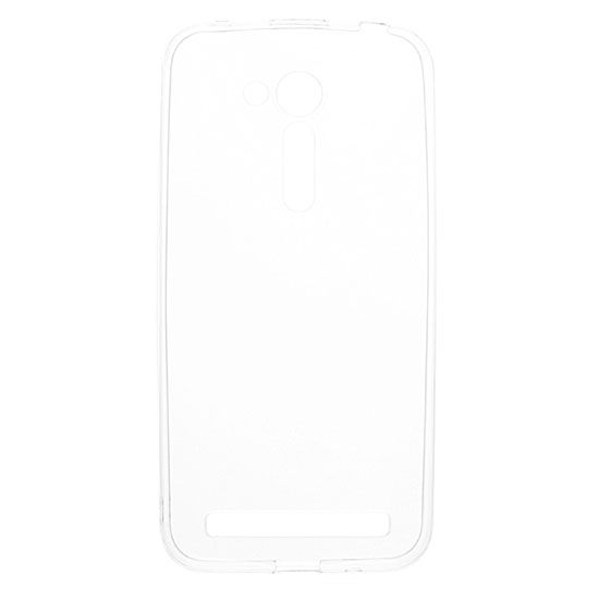 Силиконовый чехол для Asus ZenFone Go ZB452KG Skinbox Slim silicone 4People Прозрачный