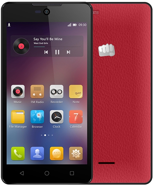 Micromax Q340 Red