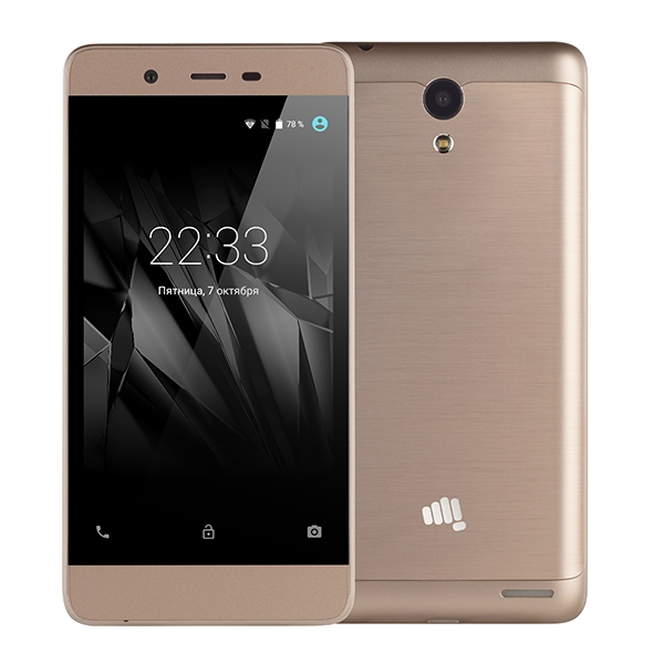 Micromax Q4101 Champagne Gold