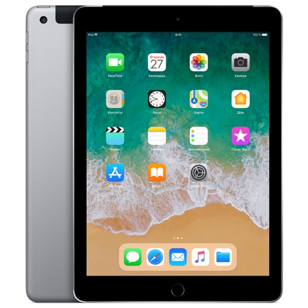 Apple iPad (2018) 32Gb Wi-Fi + Cellular Space Gray