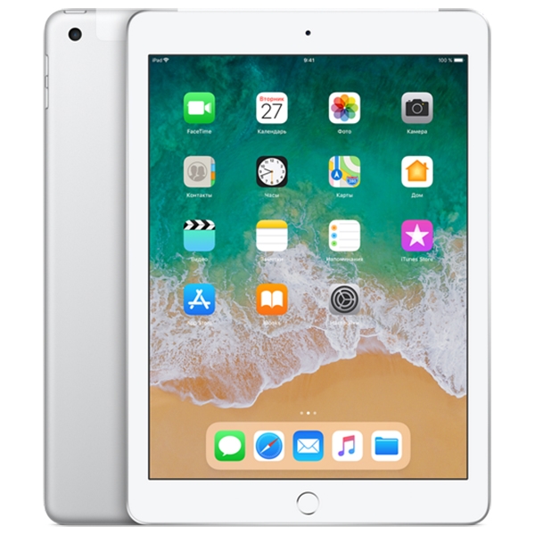 Apple iPad (2018) 32Gb Wi-Fi + Cellular Silver