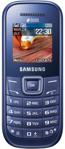 Samsung GT-E1202 Duos Indigo Blue