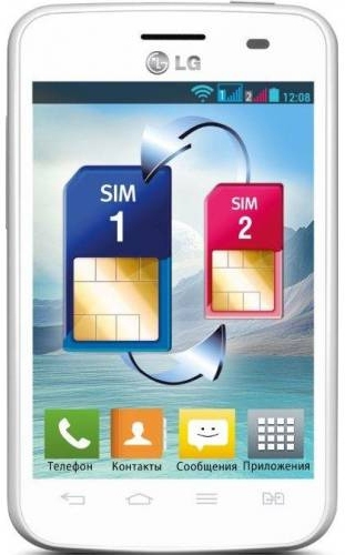 LG Optimus L3 II Dual E435 White