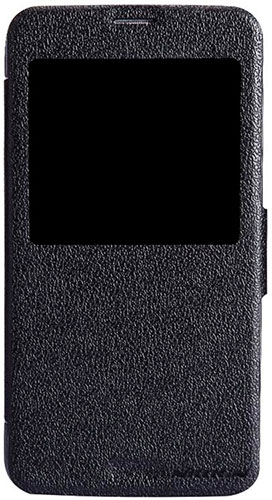 Чехол книжка для ZTE Nubia Z5S Nillkin Fresh Series Leather Case черный