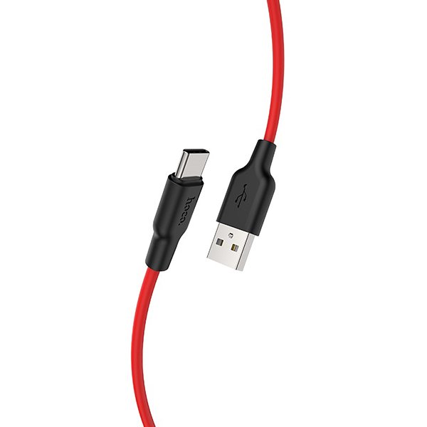 Кабель USB Type-C Hoco X21 Plus 2м Красный