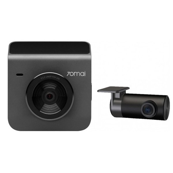 Видеорегистратор 70mai Dash Cam A400+Rear Cam Set MIDRIVE A400-1 Черный