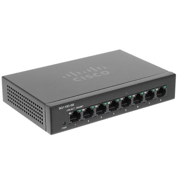 Коммутатор Cisco SG110D-08-EU