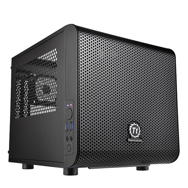 Компьютерный корпус Thermaltake Core V1 CA-1B8-00S Черный