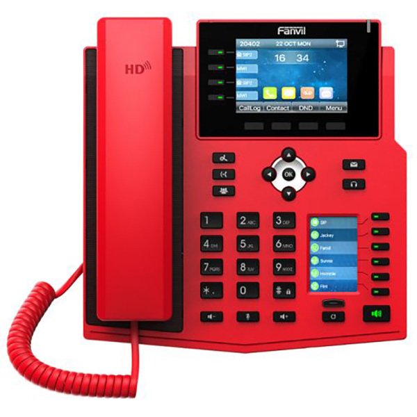 Телефон IP Fanvil X5U-R Красный