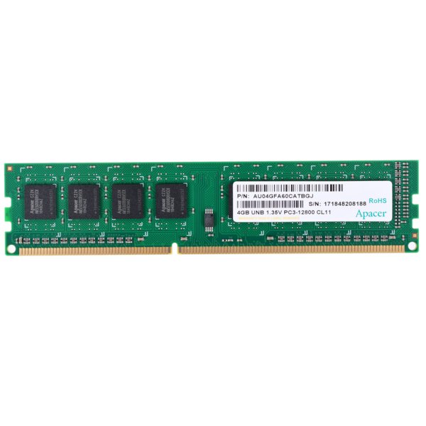 Оперативная память 4Gb DDR3L Apacer AU04GFA60CATBGJ