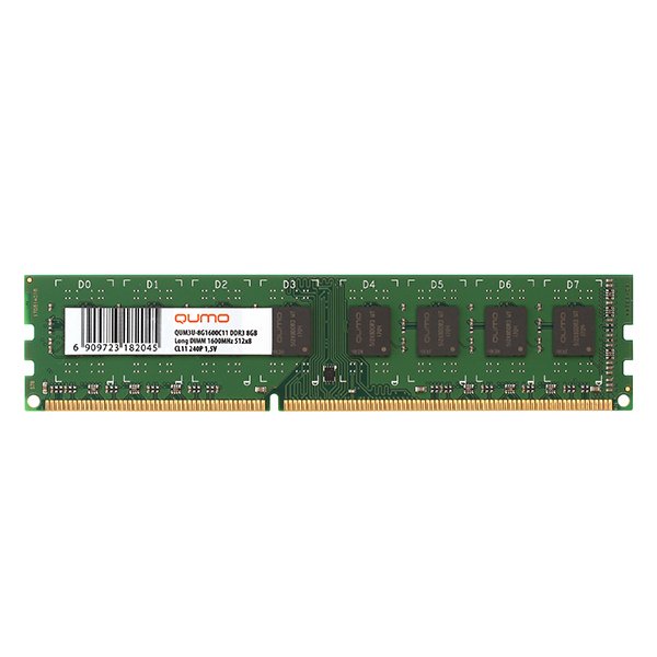 Оперативная память 4Gb DDR3 Qumo QUM3U-4G1333K9