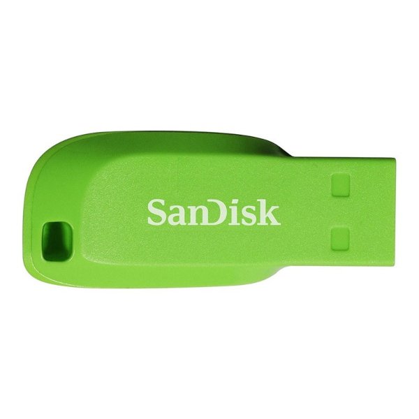 Флешка SanDisk CZ50 Cruzer Blade 16Gb SDCZ50C-016G-B35GE Зеленая