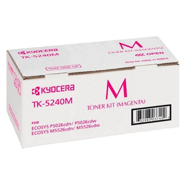 Тонер Kyocera TK-5240M 3 000 стр Magenta для P5026cdn cdw M5526cdn cdw