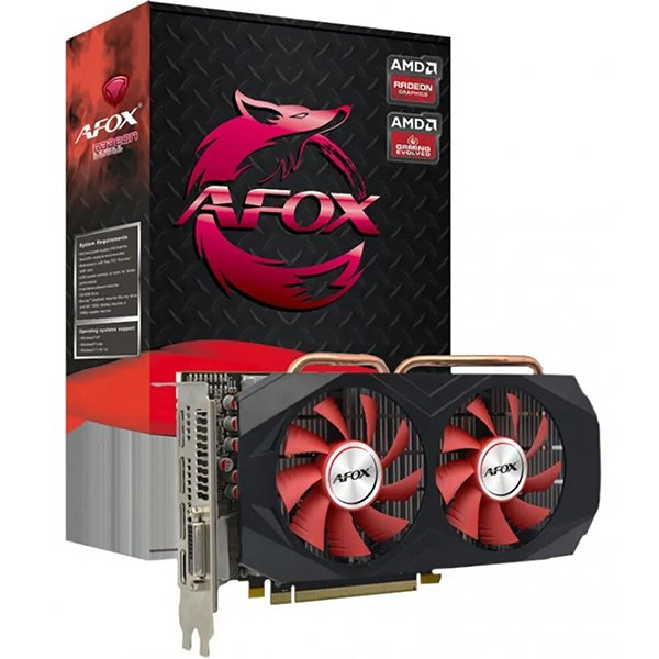 Видеокарта Afox Radeon RX 580 8Gb AFRX580-8192D5H3-V3